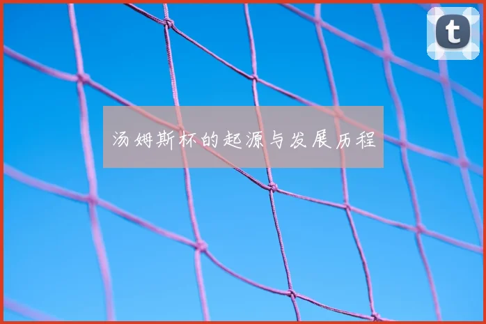 汤姆斯杯的起源与发展历程